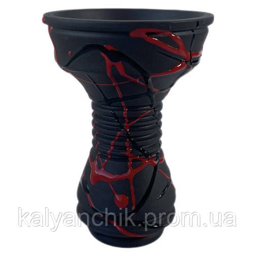 Чаша для Кальяна Gusto Bowls Killa bowl Glaze Red/Black
