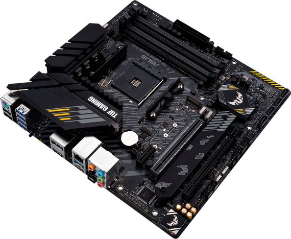 Материнcкая плата ASUS TUF GAMING B550M-PLUS sAM4 B550 4xDDR4 M.2 HDMI DP mATX 90MB14A0-M0EAY0 | Зображення 9