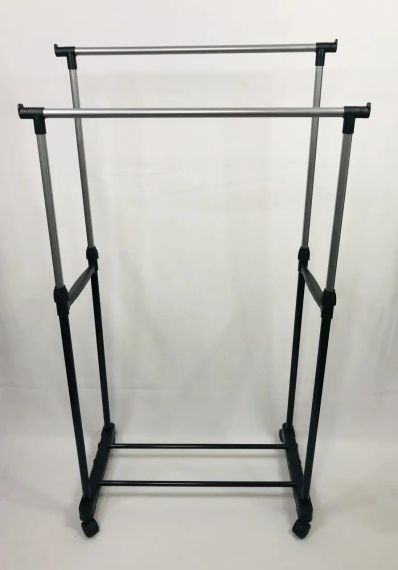 Підлогова стійка на коліщатках, Подвійна вішалка Double Pole Pro на коліщатках   знижка | Зображення 2