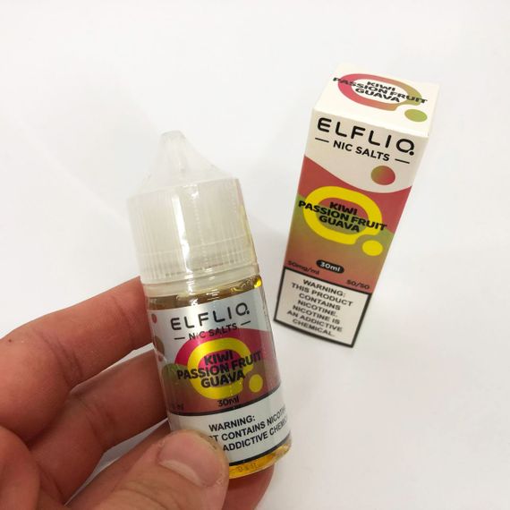 Рідина ELFLIQ 30мл 5%. Ківі Маракуя Гуава (Kiwi Passionfruit Guava) | Зображення 4