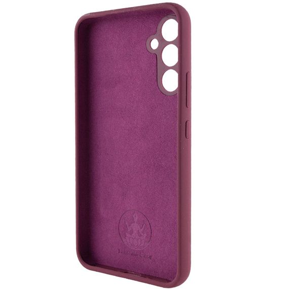 Чохол Silicone Cover Lakshmi Full Camera (AAA) для Samsung Galaxy A56 5G Бордовий / Plum | Зображення 3