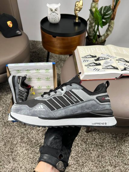 Чоловічі кросівки Equipment Grey Black (топ якість) A4398 | Зображення 7