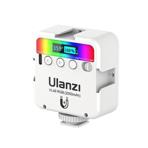 Відеосвітло Ulanzi Vijim RGB Light White (UV-2586 VL49 RGB) | Зображення 3
