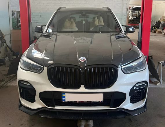 Карбоновий капот (G06/F96) для BMW X6 G06 2019- рр | Зображення 7