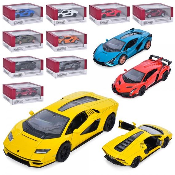 Машинка инертная Kinsmart Lamborghini KT5452W 13 см