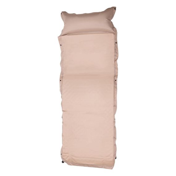 Матрац у намет 175х65х4 см матрац похідний туристичний з надувним підголівником Бежевий SJ-0028-3