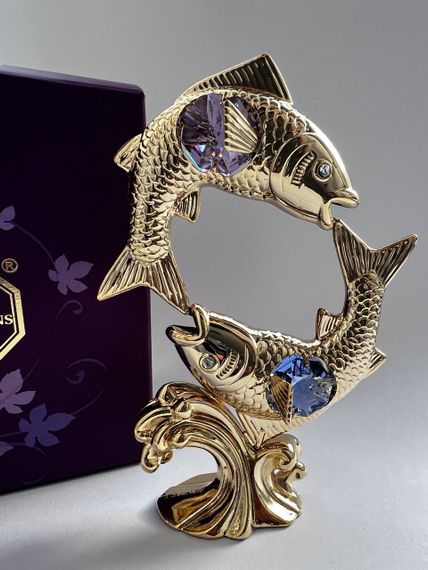 Зодіак-фігурка зі стразами Pisces 10,5 см | Зображення 1