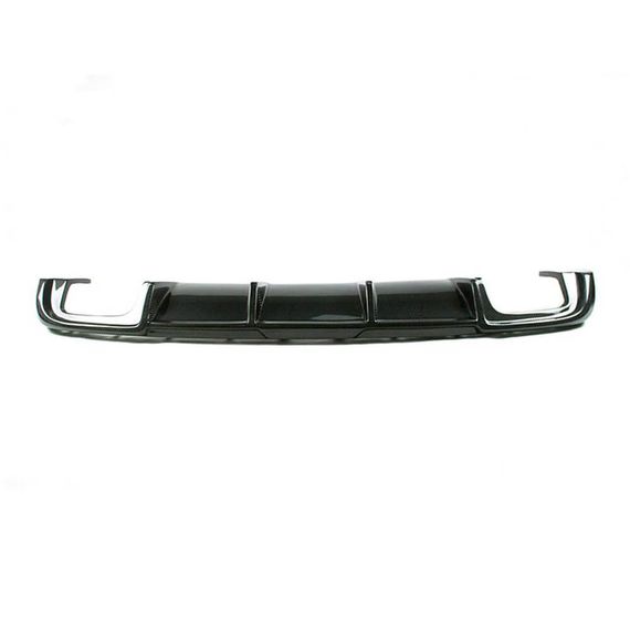 Диффузор заднего бампера V2 (для S-Line HB 2017-2020, Карбон) для Ауди A3 | Зображення 4