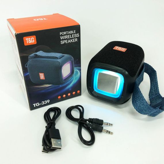 Портативная колонка portable wireless speaker TG339, Bluetooth колонка радио на ремне HO-46 | Зображення 4