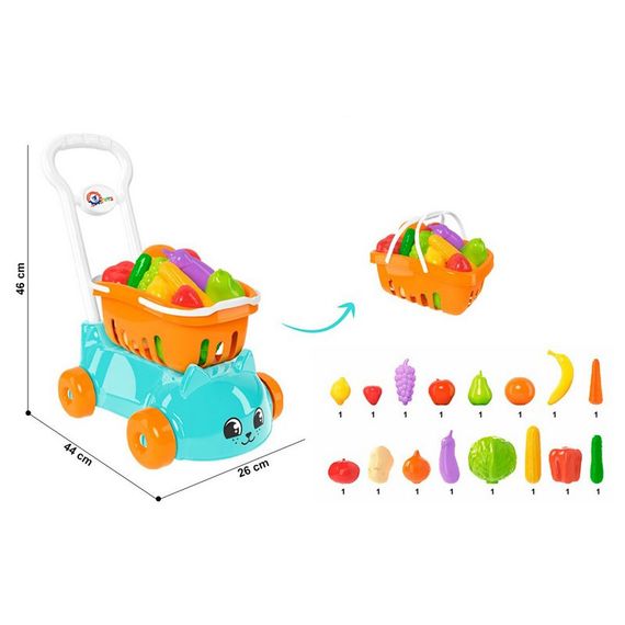 Дитячий візок для супермаркету 7570TXK | Зображення 1