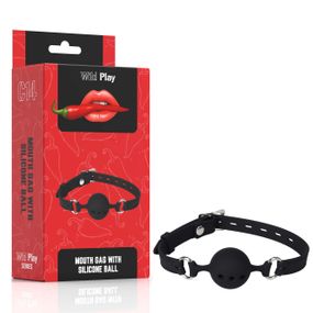 Кляп - Erospace Wild Play Mouth Gag With Silicone Ball C14 Sex Aura