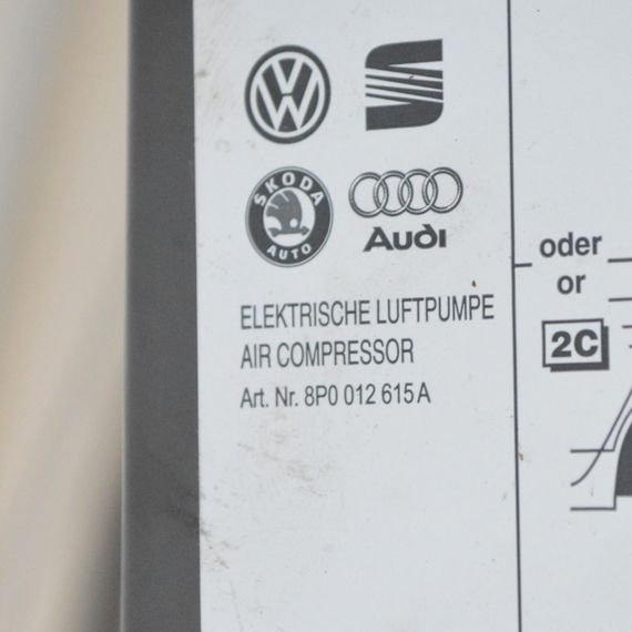 Компресор для підкачування шин Audi Q5 Q7 2005-2024 Компресор підкачування коліс Ауді ку5 ку7 8P0012615A | Зображення 4