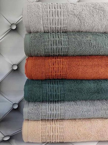 Рушники Sikel Imperial 50х90см Махра набір 6шт