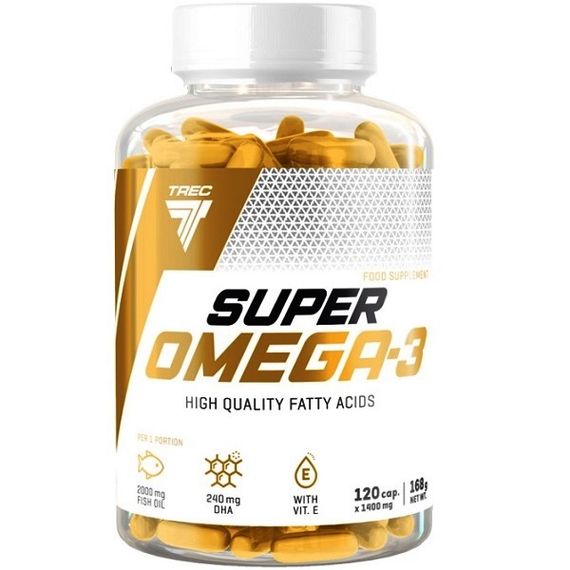 Омега для спорту Trec Nutrition Super Omega 3 120 Caps