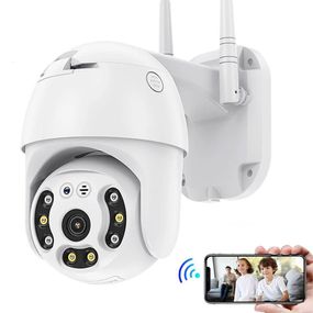 Вулична Wi-Fi камера відеоспостереження з датчиком руху 4MP, A6 / Поворотна IP камера з віддаленим доступом