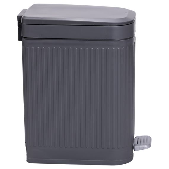 Відро для сміття з педаллю 5л відро для сміття з кришкою і педаллю Сірий HP-45-12G | Зображення 5