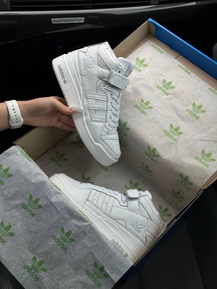 Жіночі кросіки A-as Forum 84 Mid White W , В'єтнам , весна / літо / осінь | Зображення 7