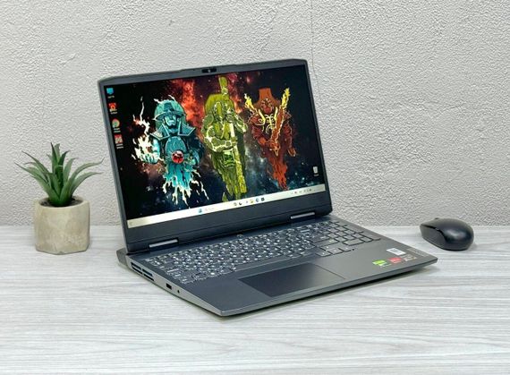 Ігровий ноутбук Б-клас Lenovo IdeaPad Gaming 3 15ARH7 / 15.6" (1920x1080) IPS / AMD Ryzen 5 6600H (6 (12) ядер по 3.3 - 4.5 GHz) / 16 GB DDR5 / 512 GB SSD M.2 / nVidia GeForce RTX 3050, 4 GB GDDR6, 128-bit / WebCam / Win 11 Home б/в | Зображення 2