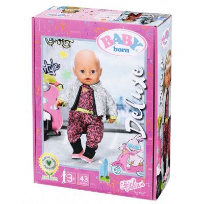 Аксессуар к кукле Zapf Набор одежды для куклы BABY born серии City Deluxe - Прогулк (830215) | Зображення 1