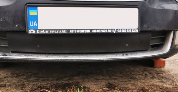 Зимова накладка на решітку (Нижня, 2008-2013) Глянцева для Skoda Superb рр | Зображення 3