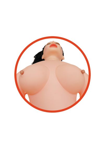 Надувна секс лялька з вібрацією - Angelina 3D | Зображення 6