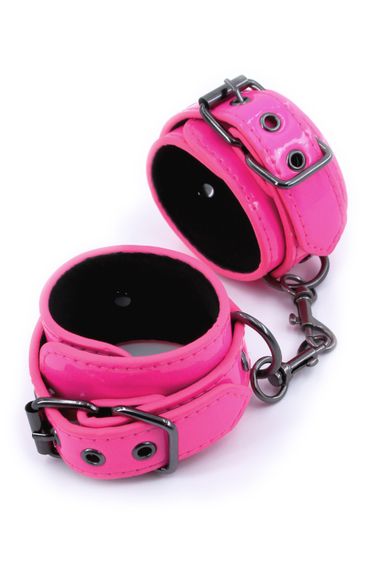 Наручники NS Novelties ELECTRA WRIST CUFFS PINK | Зображення 1