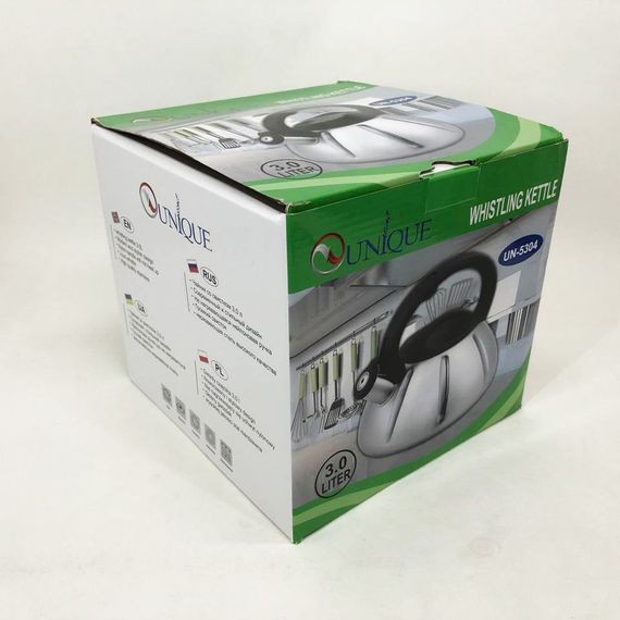 Чайник з одинарним дном, Чайник газовий 3 літри, Чайники зі свистком заварювальні чайники JW-79 | Зображення 5