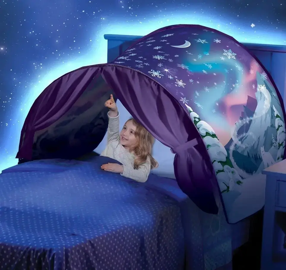 Палатка детская Dream tents plus палатка для детей детская палатка мечты Фиолетовая | Зображення 2