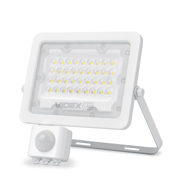 LED прожектор VIDEX F2e 30 W 5000 K з датчиком руху й освітленості | Зображення 1