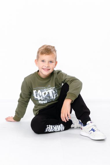 Костюм для хлопчика "BOY" Носи своє 110 Зелений (p-4178-137853) | Зображення 1