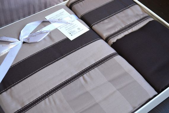 Постельное белье First Choice Deluxe Satin 200х220 Artwel Mink | Зображення 3