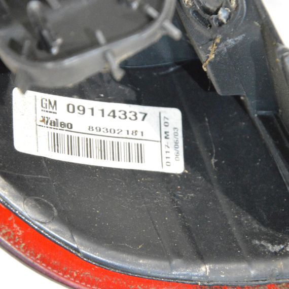 Ліхтар задній правий Opel Corsa C 2000-2003 дорестайл хетчбек Фара стоп задня права Опель 89302181 09114337 | Зображення 4