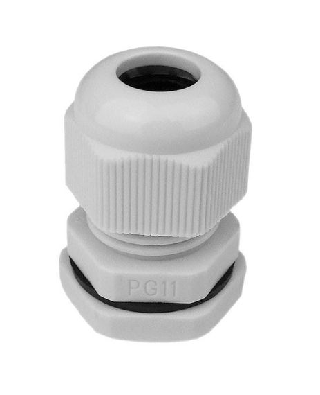 Сальник PG11 d5-10мм IP68 білий "PP" Ny95505334