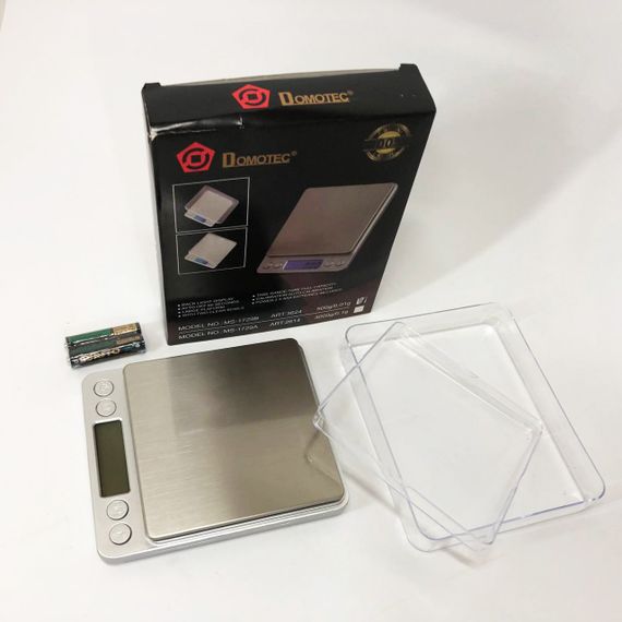 Ваги для ювелірки Domotec MS-1729B 500 г, Кишенькові ваги на батарейках Високоточні CK-93 | Зображення 9