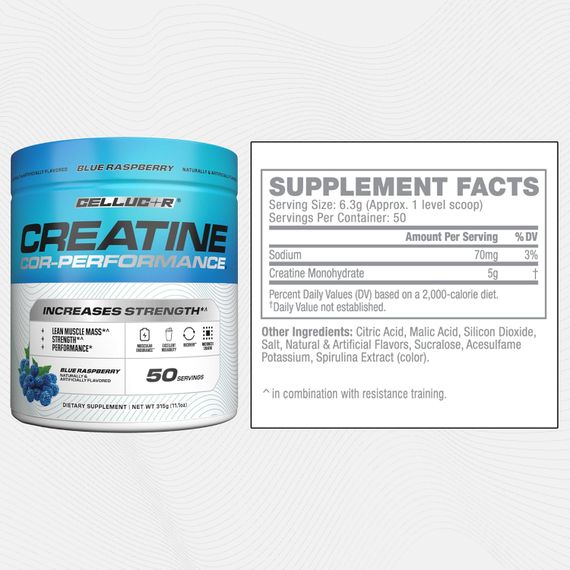Креатин Cellucor Creatine COR-Performance® 315 g (Blue Raspberry) | Зображення 1