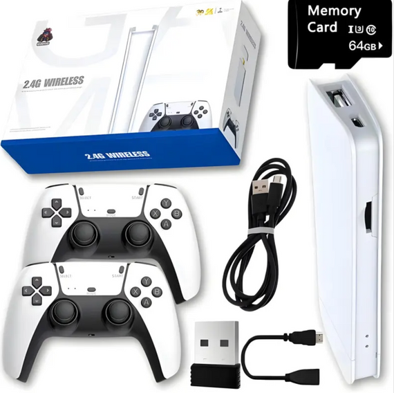 Ігрова приставка HDMI M15 Game Stick 4K 64GB ∙ Мініконсоль M15 з 20 000 іграми та бездротовими джойстиками | Зображення 2