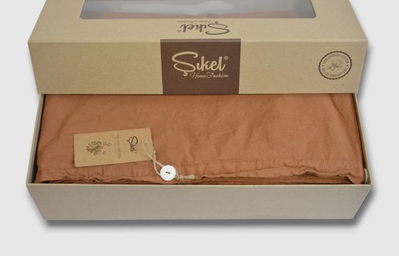 Постельное белье Sikel Stonewashed Soho 200 х 220 см Tutun | Зображення 3