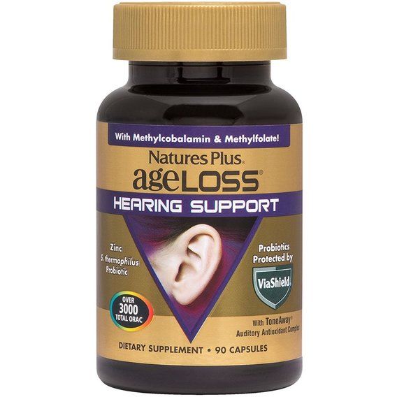 Комплекс для профілактики слуху Nature's Plus Age Loss Hearing Support 90 Caps NTP8013