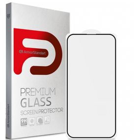 Стекло защитное Armorstandart Pro 3D Apple iPhone 15 Pro Black (ARM68219)