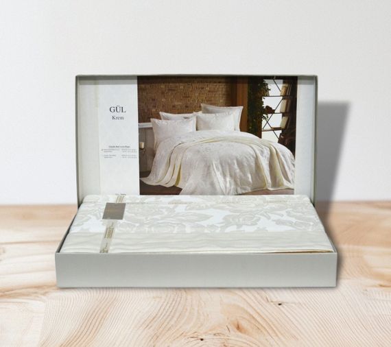 Покривало Gardines 240х260 см Gul, кремове | Зображення 1