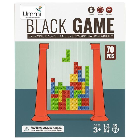 Настольная интерактивная игра Ummi ME-002 Tetris Colorful | Зображення 5