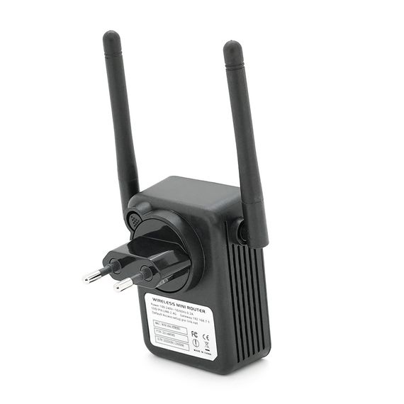 Підсилювач WiFi сигналу з 2-ма вбудованими антенами LV-WR17, живлення 220V | Зображення 2