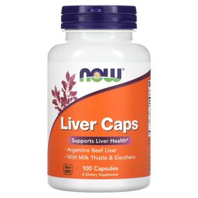 Поддержка печени NOW Liver Caps 100 caps