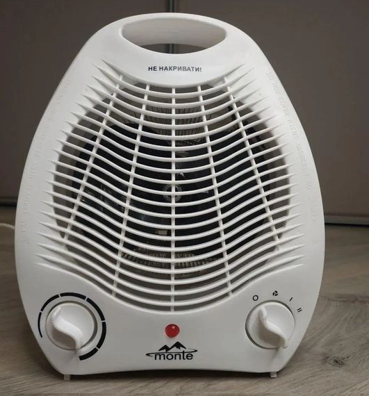 Тепловентилятор Monte MT-1050, 2000 Вт, підлоговий, з термостатом