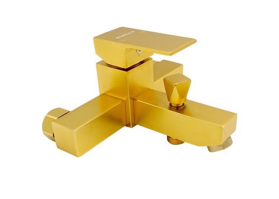 Змішувач для ванни короткий гусак MILLZ золото MRS-AL-F1(Gold) 1/10 | Зображення 4