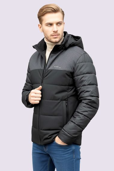 Чоловіча Куртка Sun`s House  розмір: 66 Чорний (арт. DV-109-black) | Зображення 1