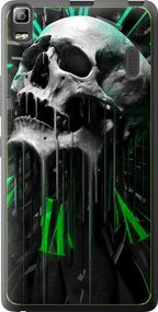 Чехол на Lenovo A7000 Череп-часы "4100u-120-17620"