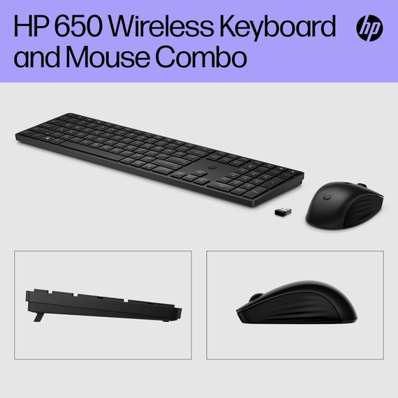 Комплект клавиатура та мышь HP 650 4R013AA | Зображення 5