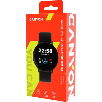Смарт-годинник Canyon CNS-SW63BB Lollypop (CNS-SW63BB) | Зображення 6