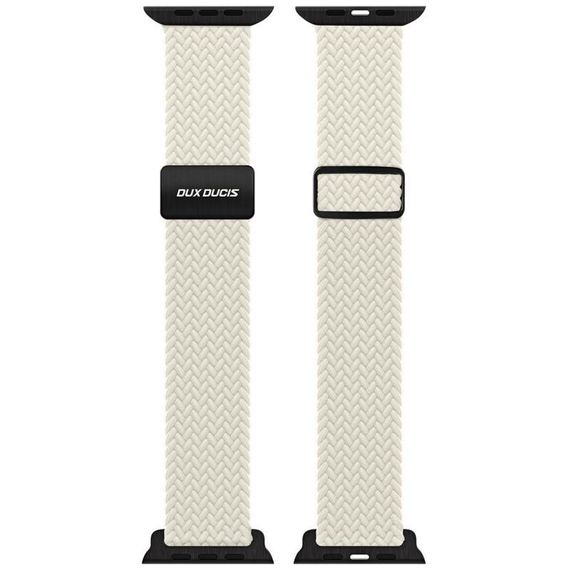 Ремінець Dux Ducis Mixture Ultra для Apple Watch 42(ser.1-3)/44/45/46/49mm Starlight | Зображення 1